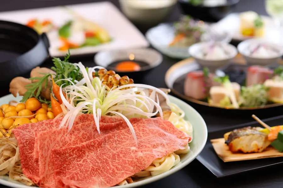 【土地の恵み会席】