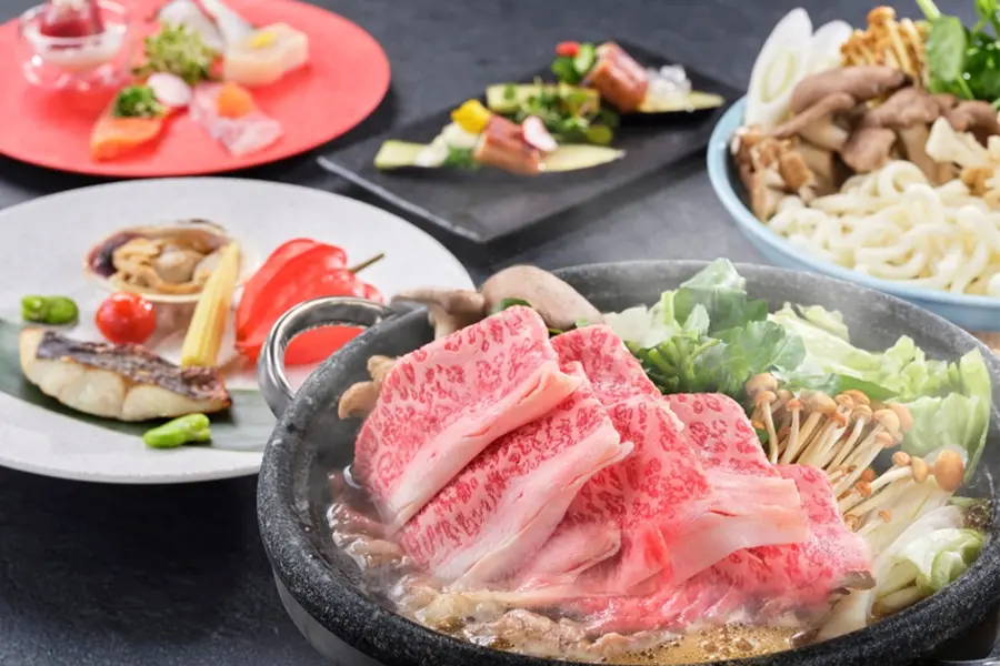 【土地の恵み会席】