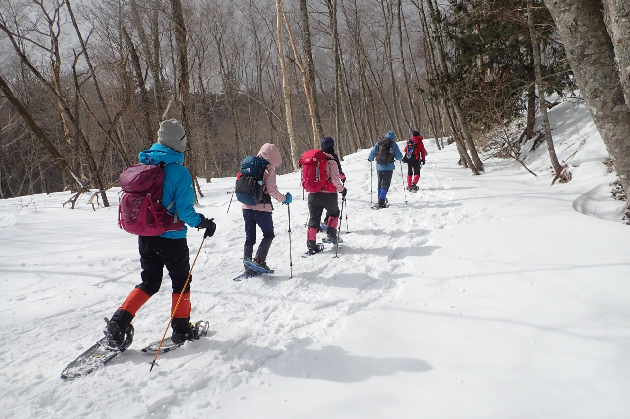 冬の奥日光を歩こう！朝のスノーシューツアー