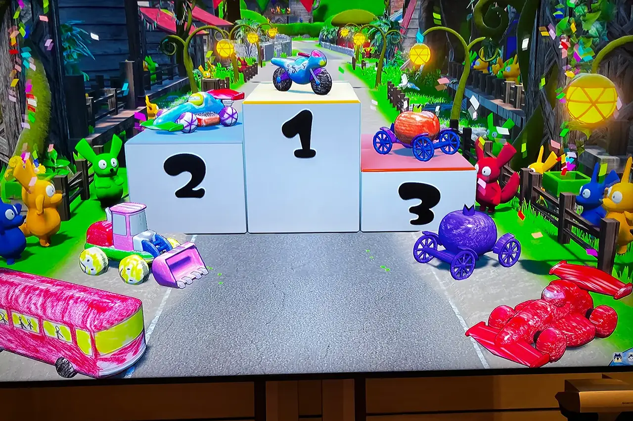 お絵描きレーシング