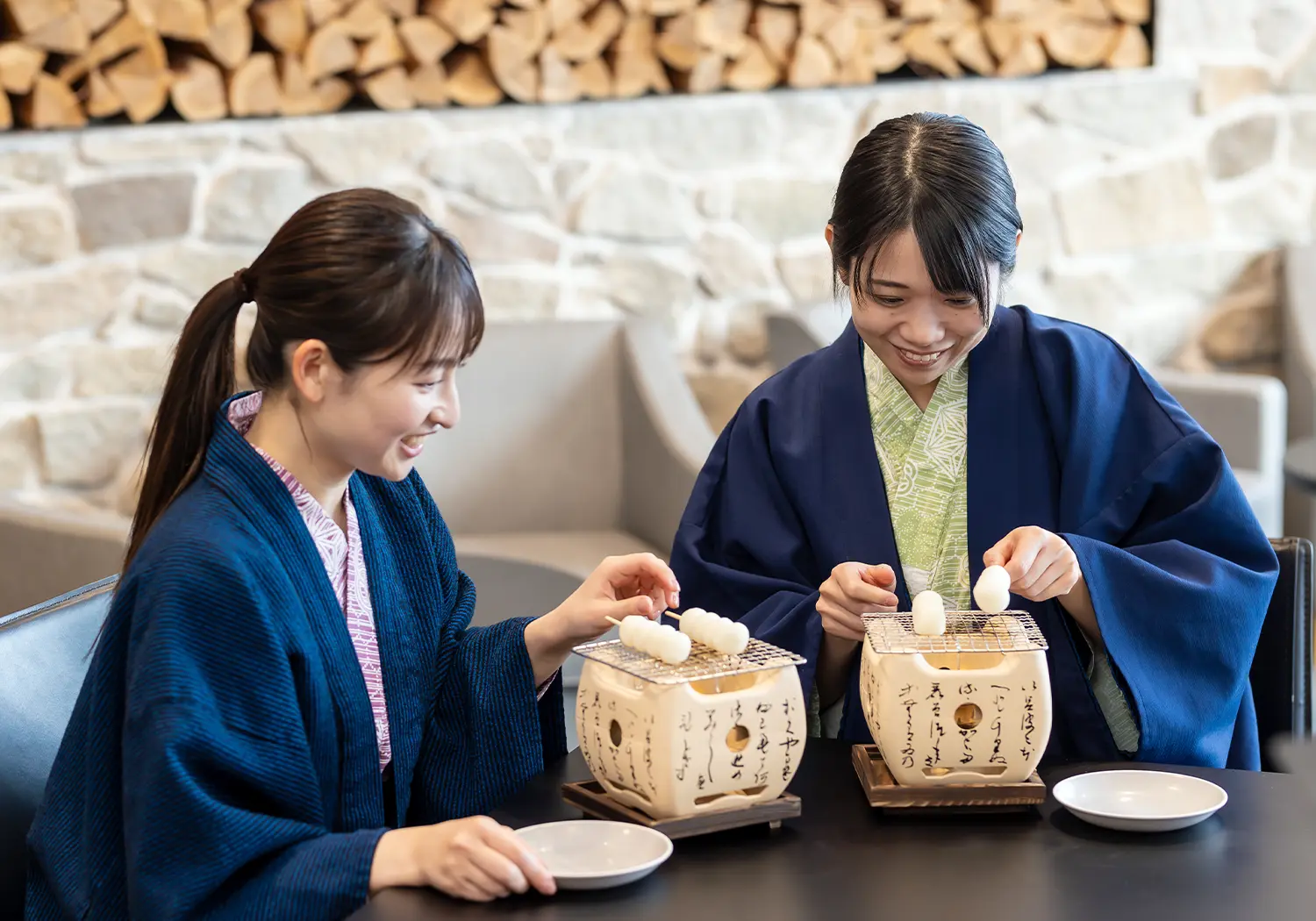 セルフ団子コーナー