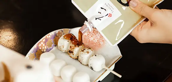 たれをかけたら出来上がり