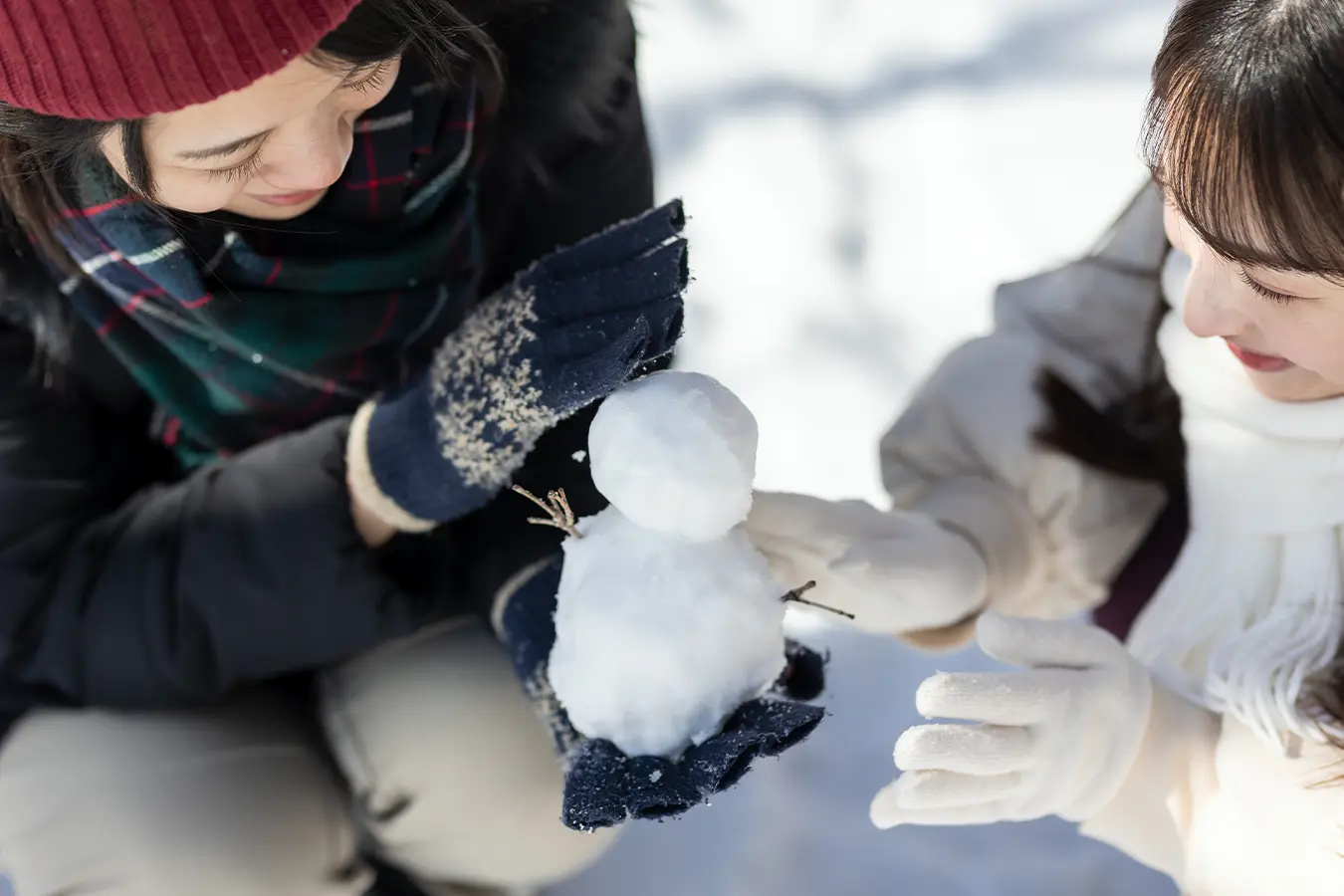 雪遊びグッズ無料貸出