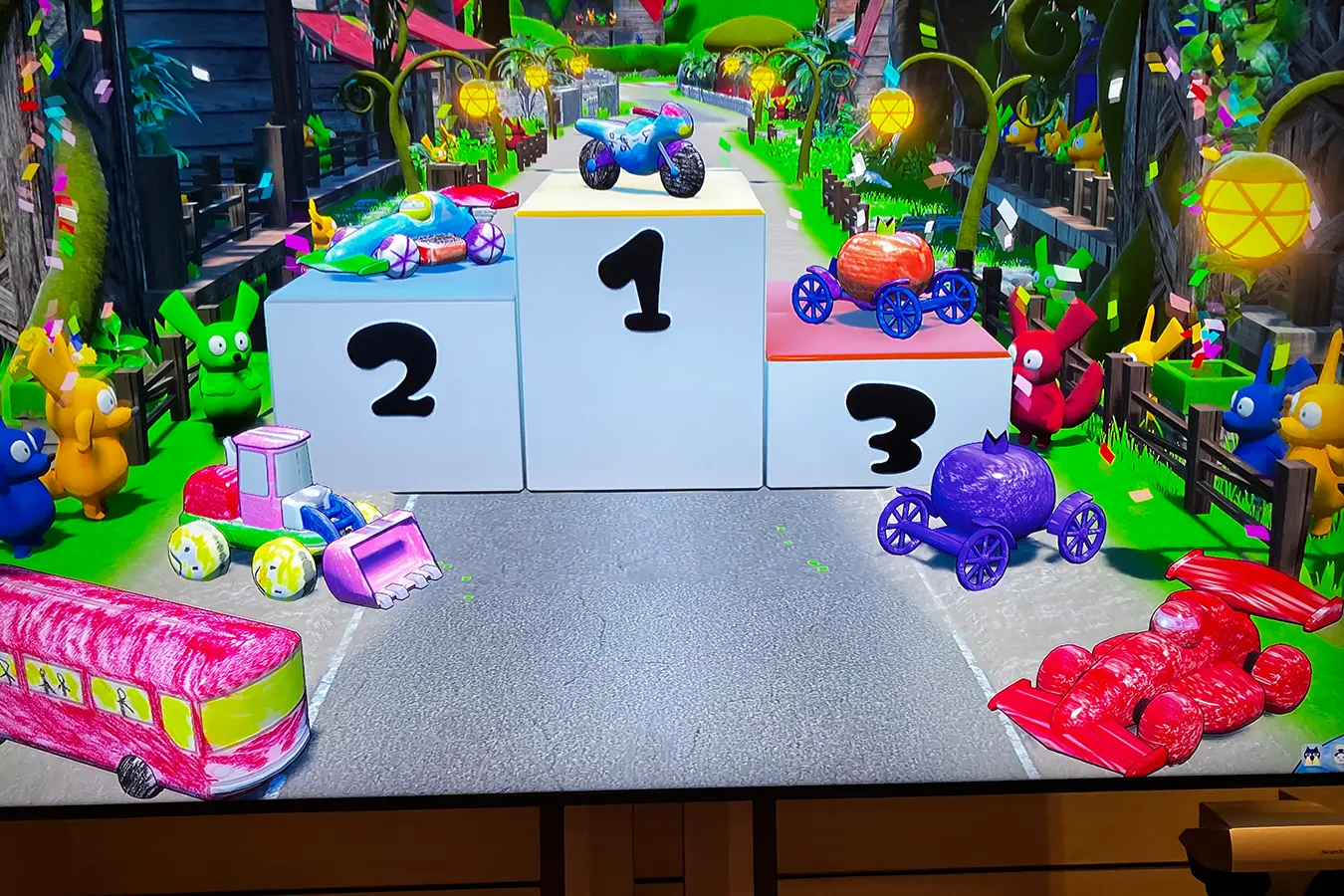 お絵描きレーシング