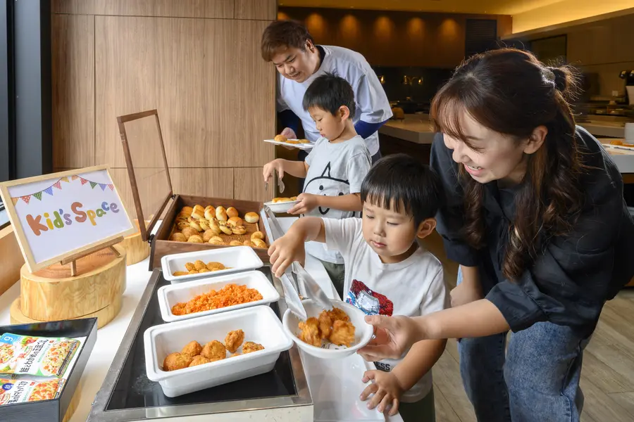 お子様向け夕食のご用意