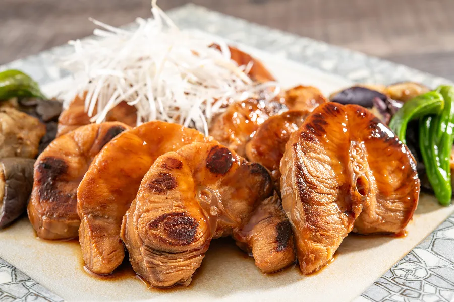 さがんぼの照り焼き