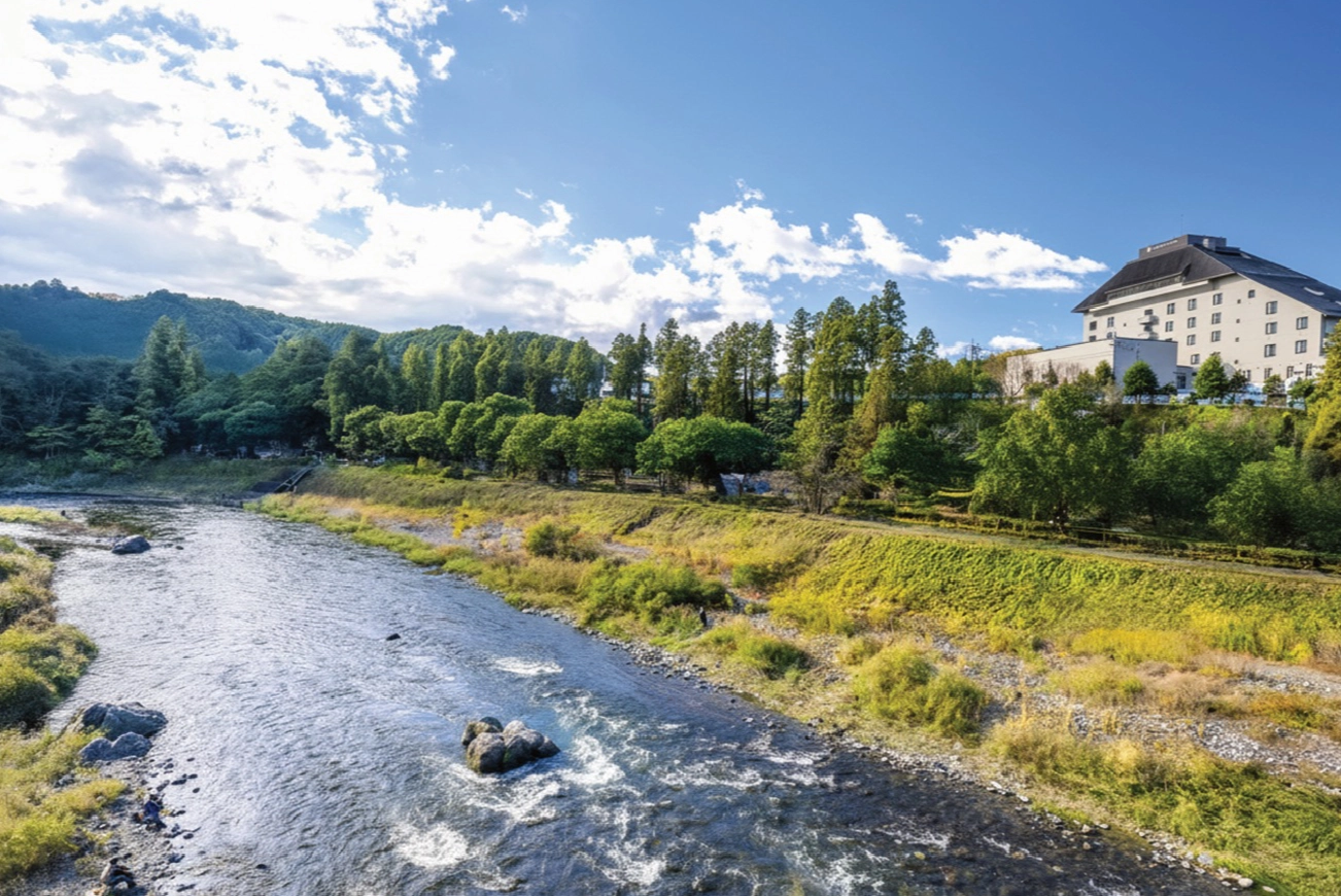 「鮎見橋」からの眺め