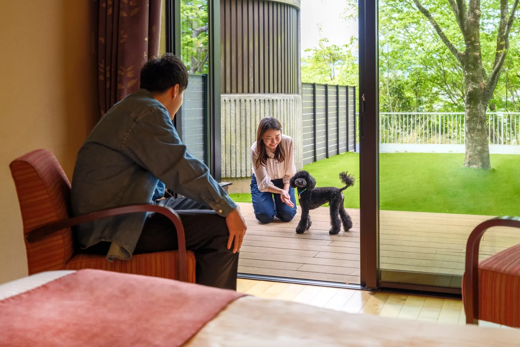 ワンちゃんと泊まれるお部屋が誕生！