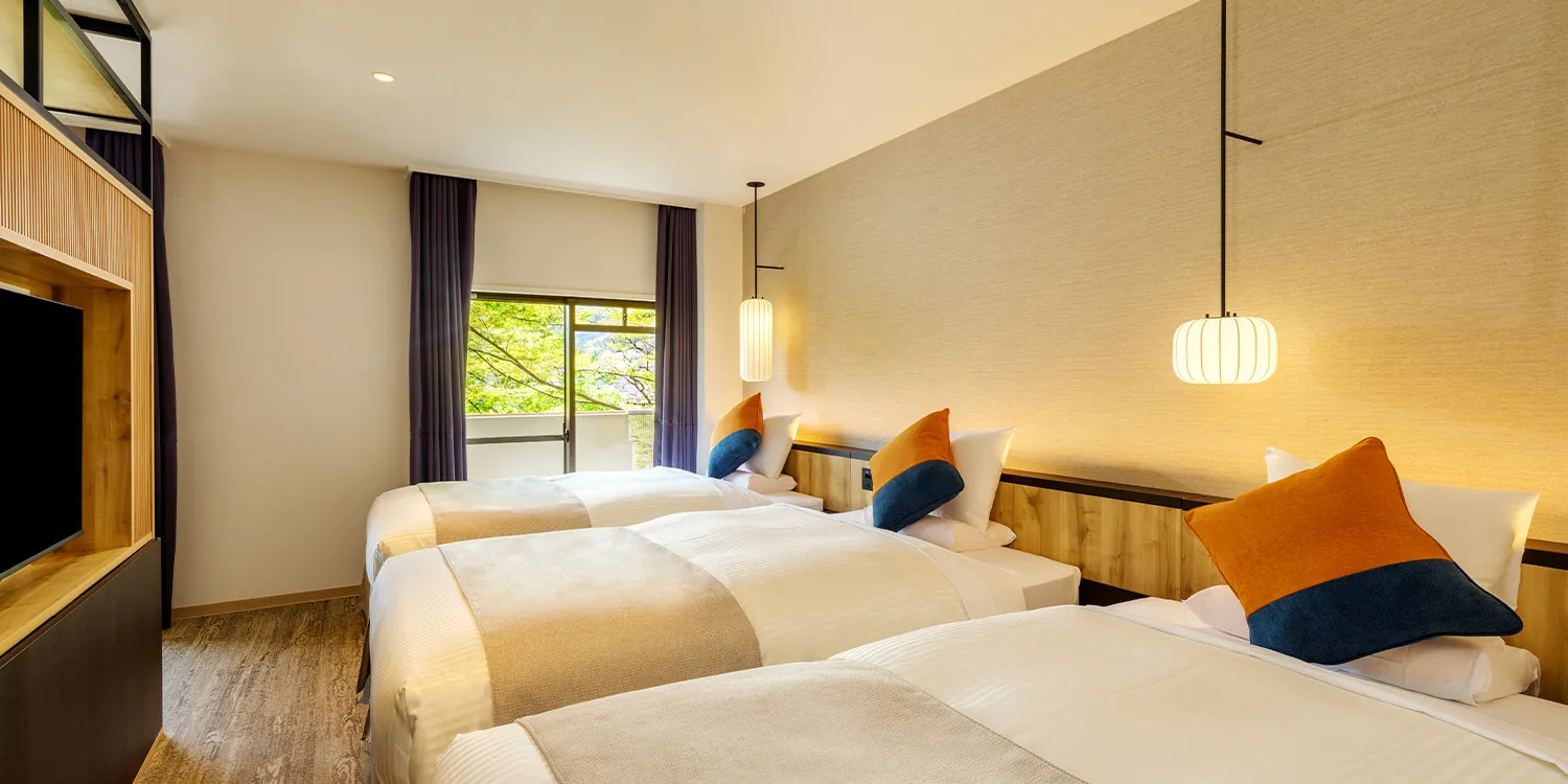 【NEW】【ドッグフレンドリールーム】ドライサウナ付きプレミアムルーム(バス付)