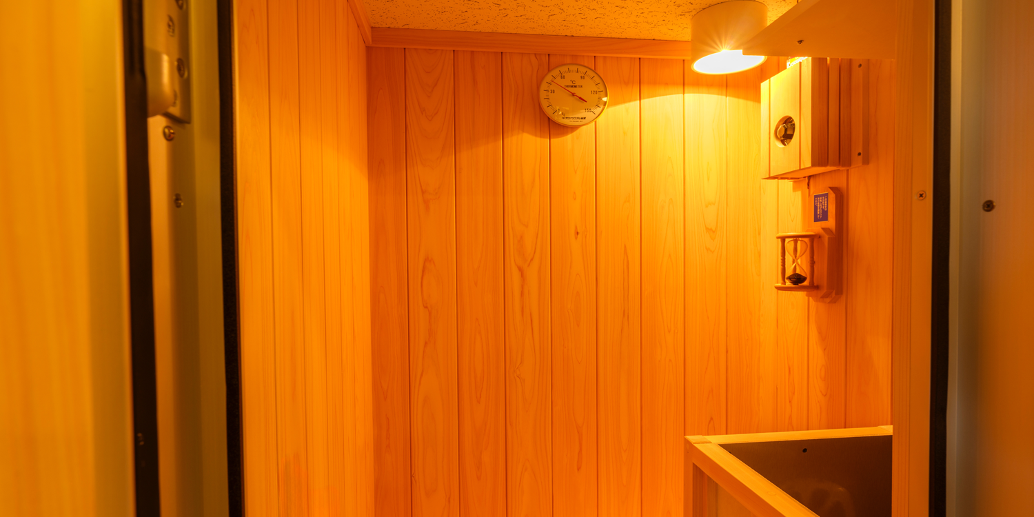 【NEW】【ドッグフレンドリールーム】ドライサウナ付きプレミアムルーム(バス付)