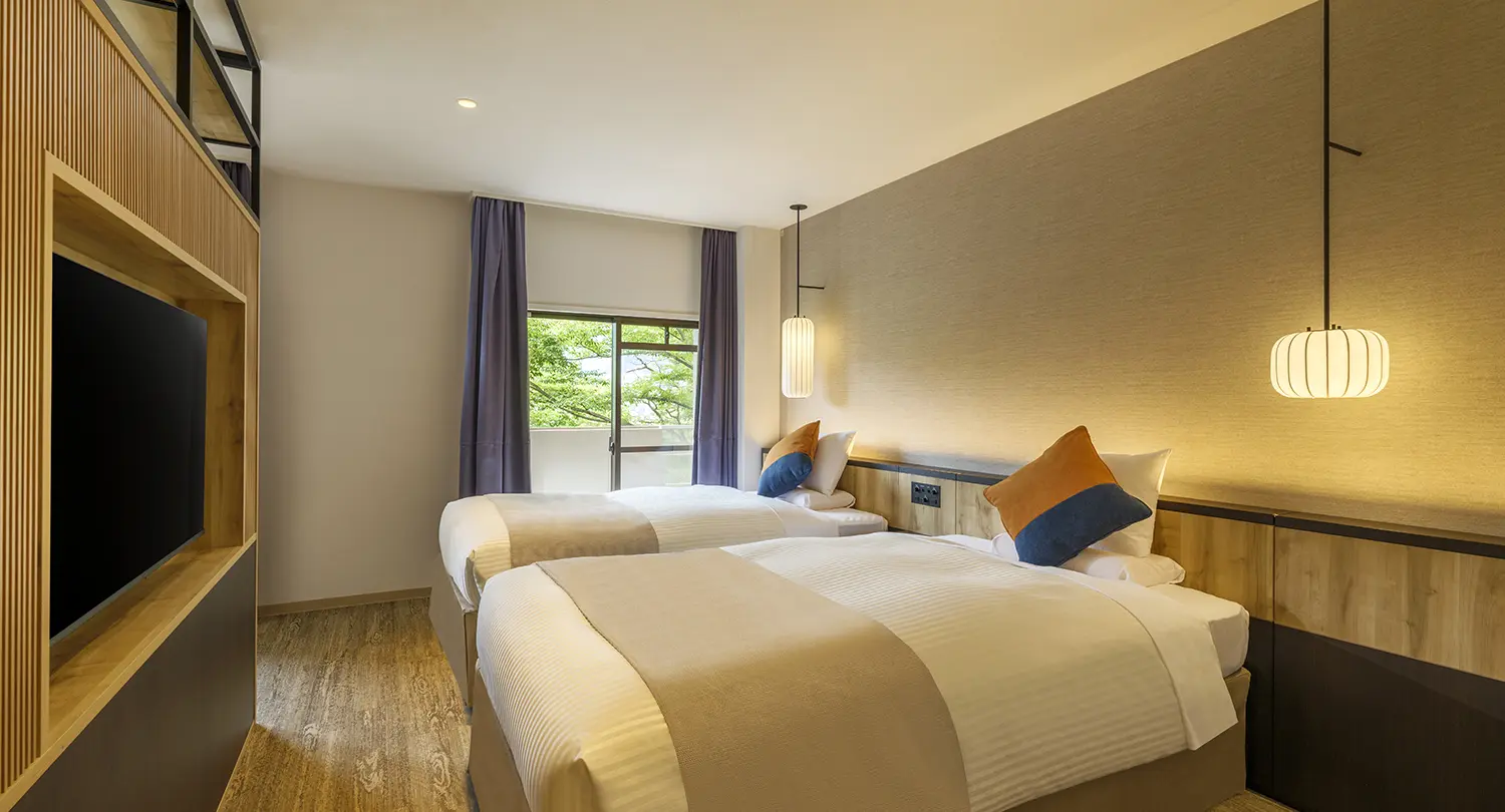 【NEW】【ドッグフレンドリールーム】ドライサウナ付きプレミアムルーム(バス付)