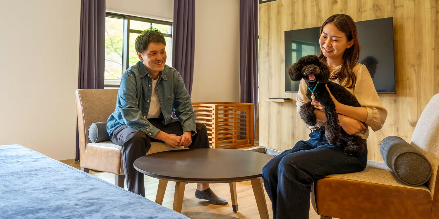 ドッグフレンドリールームのご案内