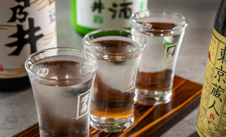 澤乃井酒造　季節の飲み比べ