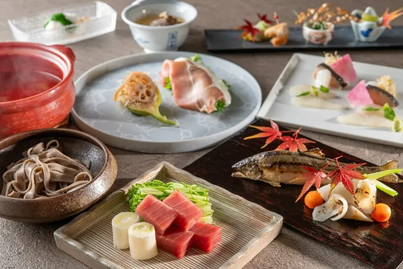 【土地の恵み会席】秋の恵みと江戸郷土料理ねぎま鍋を愉しむ