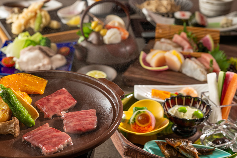 【特別会席】「武州夢味牛」と「桜三元豚」を堪能する秋の蕎麦会席