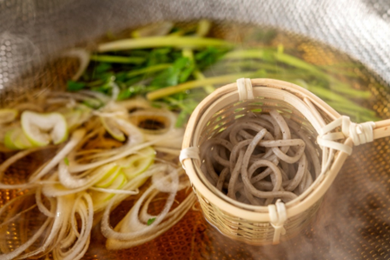 【特別会席】東京秋川牛と蕎麦をしゃぶしゃぶで堪能