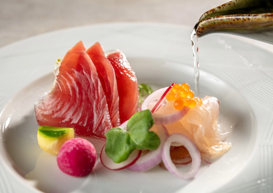 【土地の恵み会席】料理長厳選食材と江戸ねぎま鍋を愉しむ