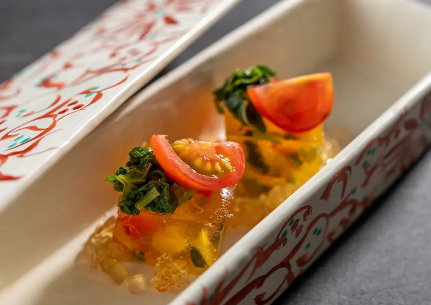 【季節の会席】青梅ポークと旬の食材を味わう