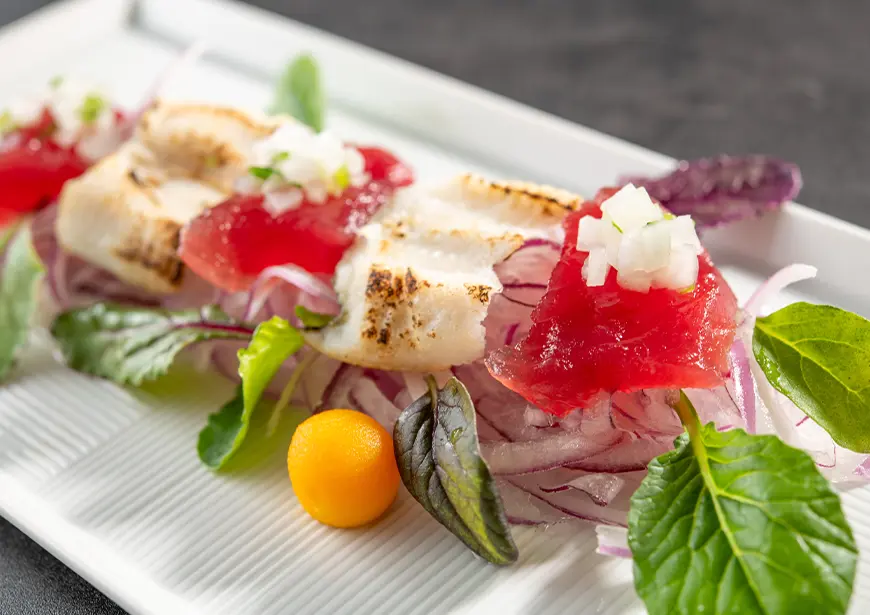 【季節の会席】青梅ポークと旬の食材を味わう