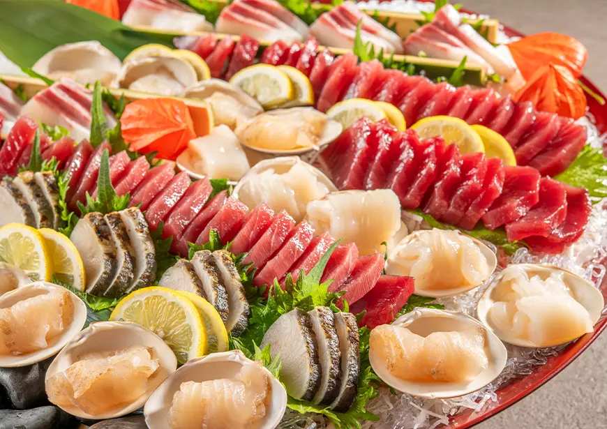 【土地の恵み会席】ハーフビュッフェ(夏季限定)
