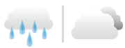 雨 時々 止む