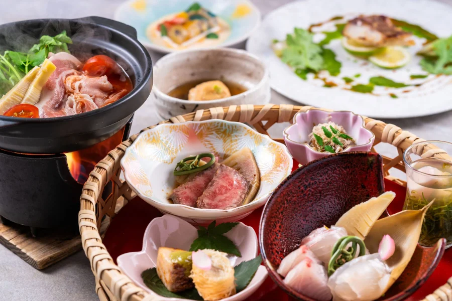 【土地の恵み会席】春