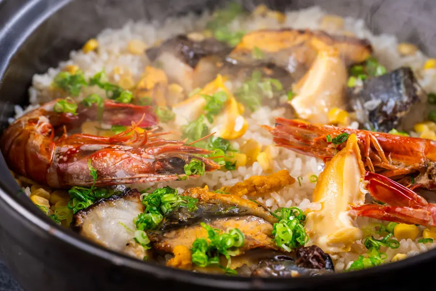 【特制会席料理套餐 / 含砂锅饭】欢迎来到山口县的春季美食之旅