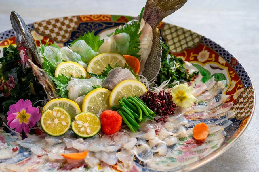 [Special Kaiseki / Hirame viewing experience included] Enjoy the hearty taste of Kasado Hirame sashimi in winter