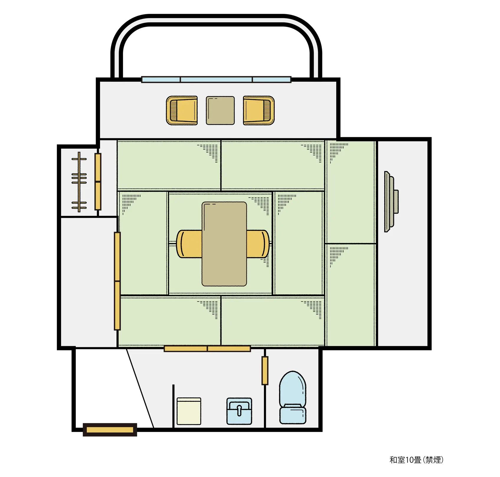 Japanese-style room 10 Tatami