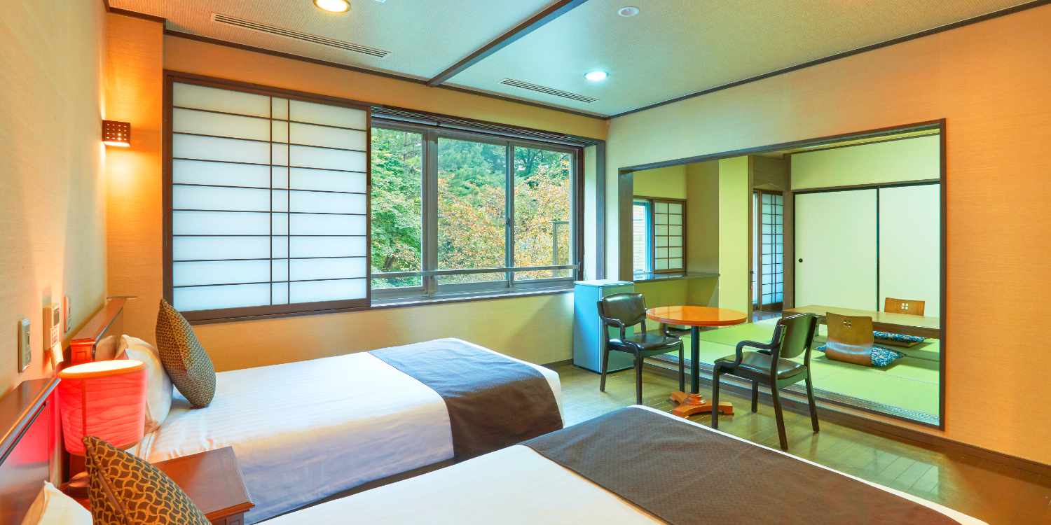 露天風呂付き特別和洋室客室