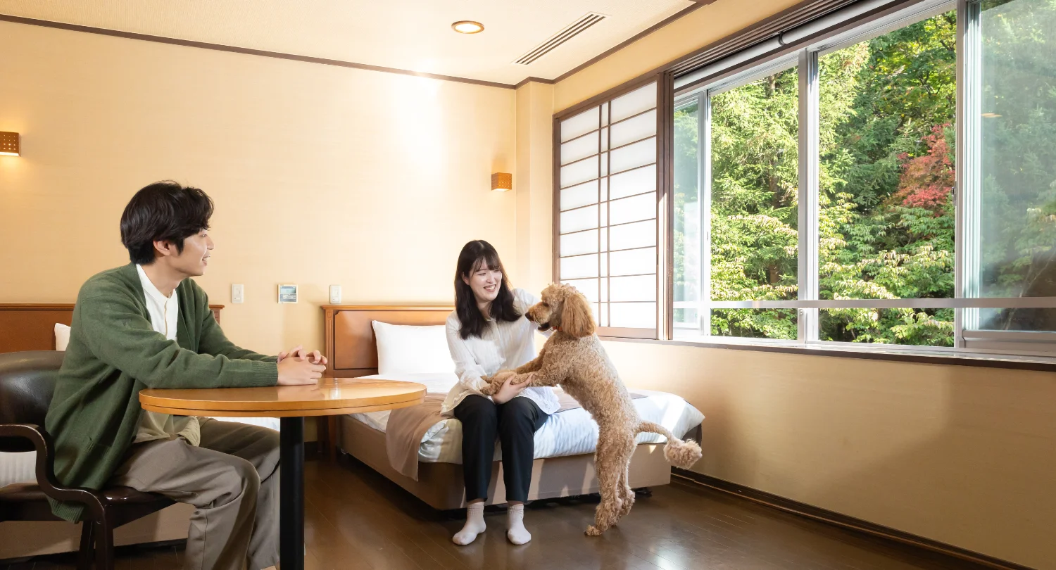 露天風呂付き特別和洋室客室