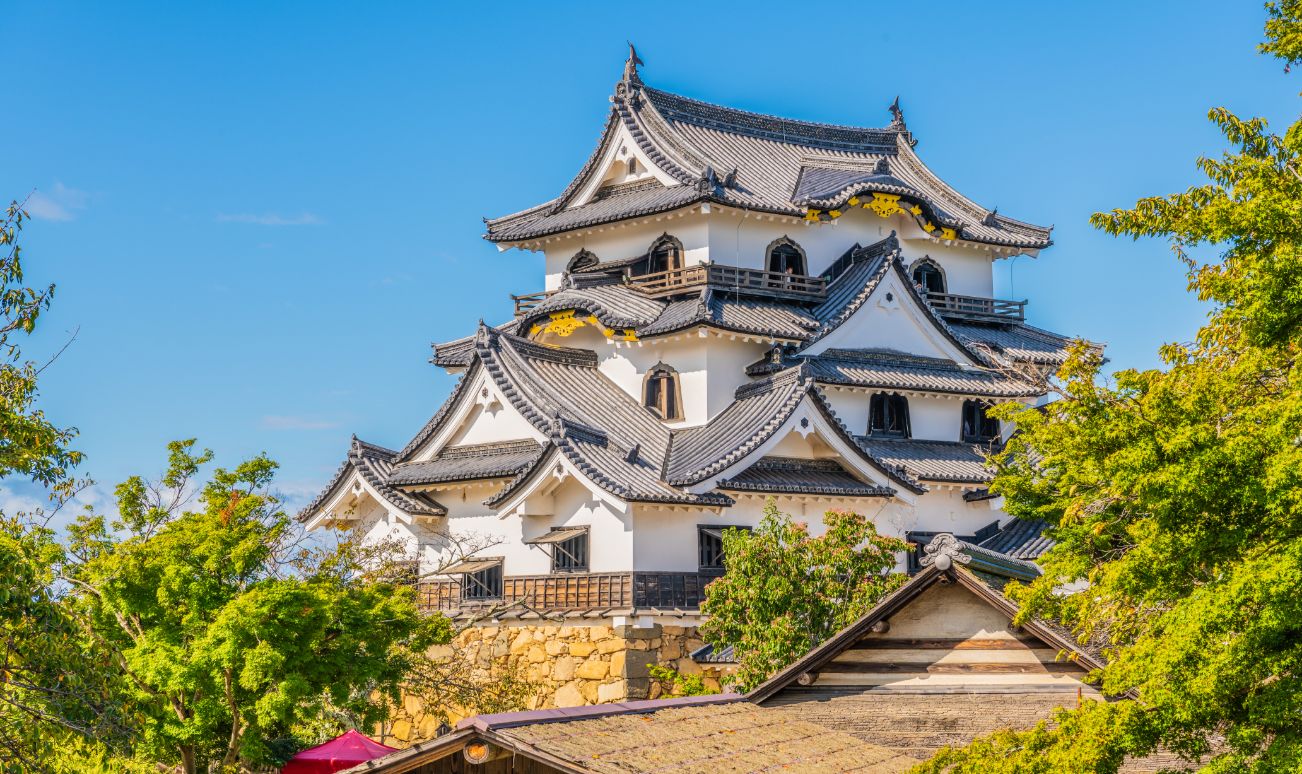彦根城で400年以上前に想いを馳せる