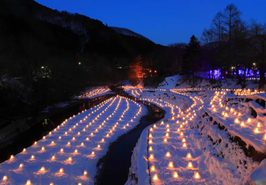 日本夜景遺産認定のかまくら祭