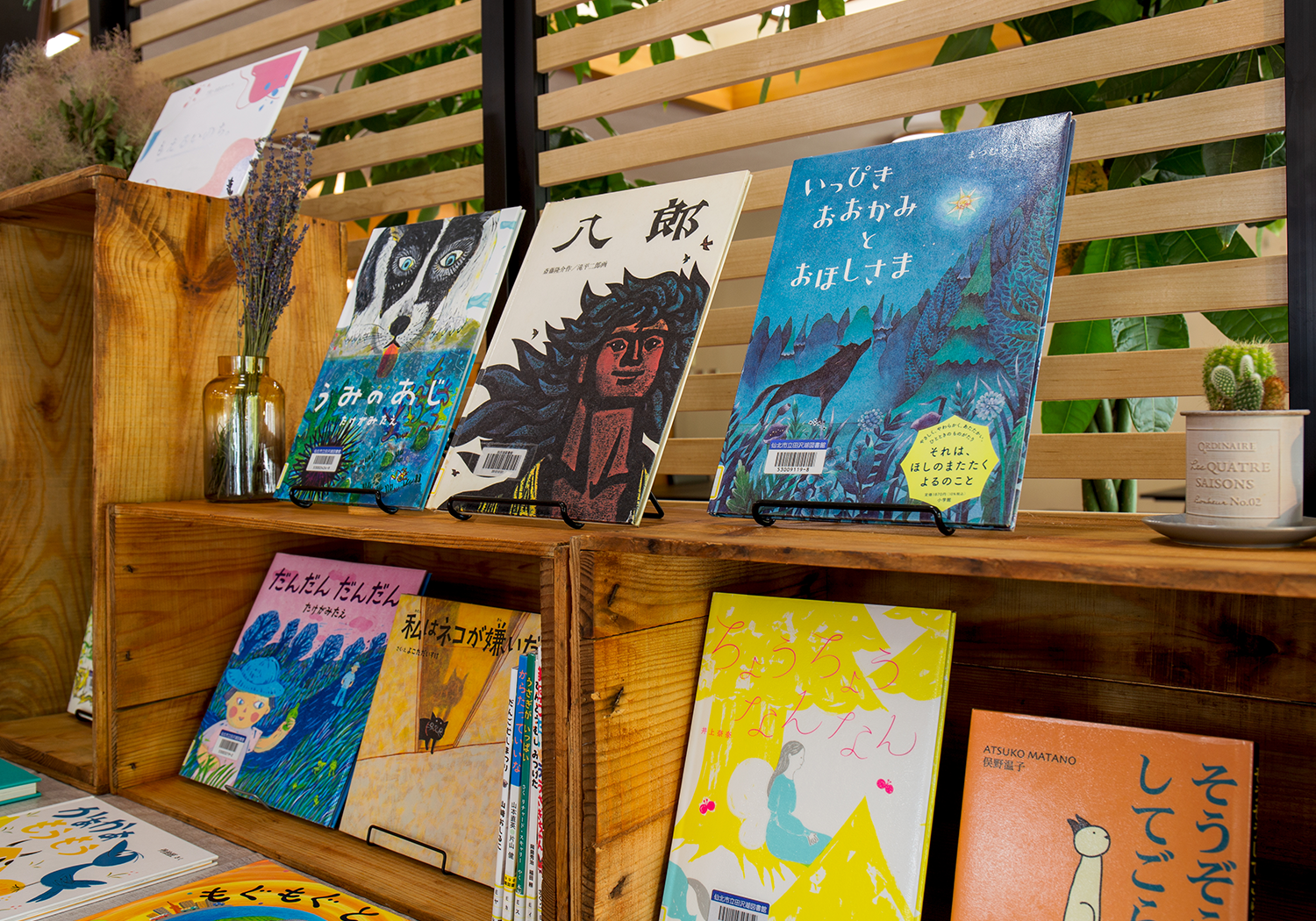 小さな山の図書館