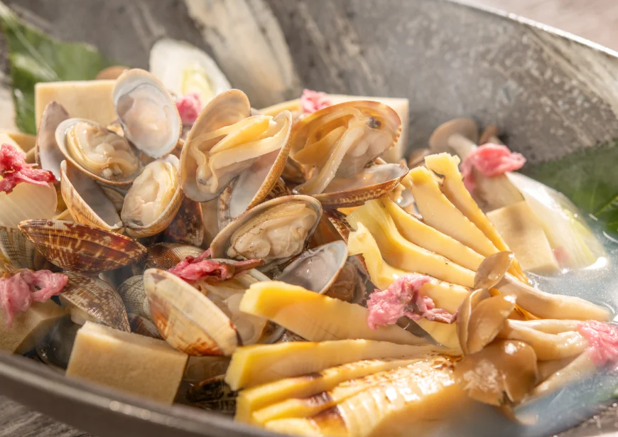 アサリの桜蒸しイメージ