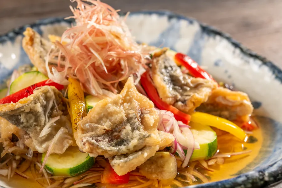アジと夏野菜の南蛮漬けイメージ