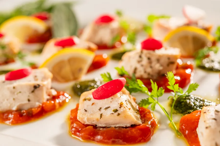 メカジキのサルサジェノベーゼイメージ