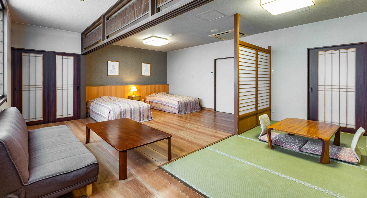 【禁煙】 東館 和洋室（8畳+ツイン）
