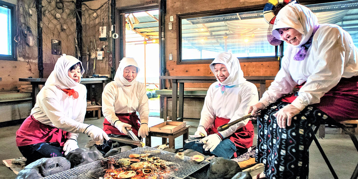 海女小屋はちまんかまど