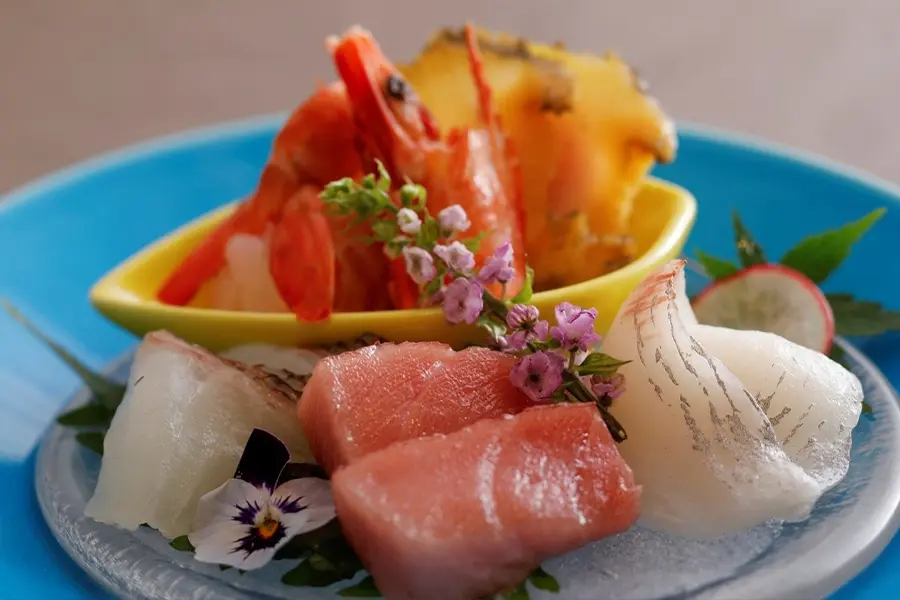 【土地の恵みプラン】1泊2食　地元ならではの旬の食材を楽しむ会席
