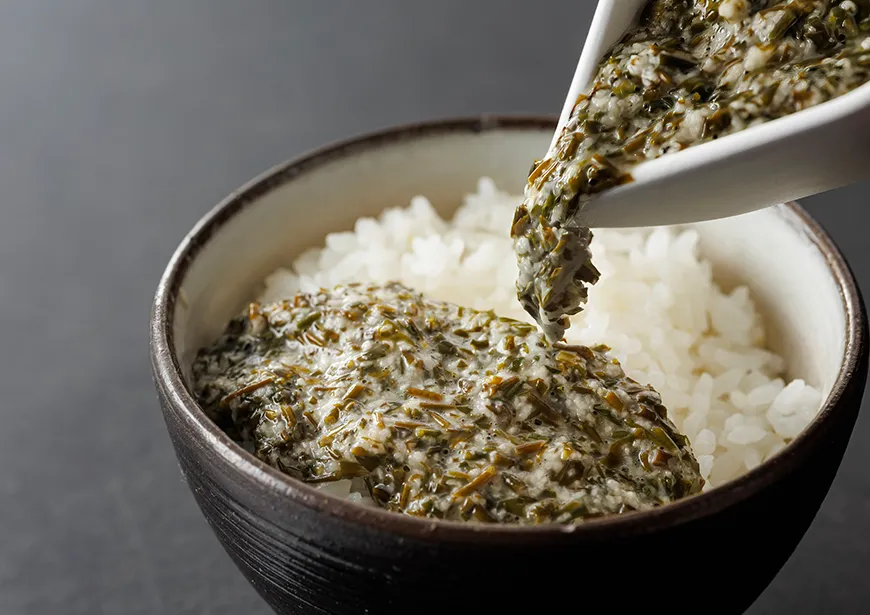 土地の恵み　食事