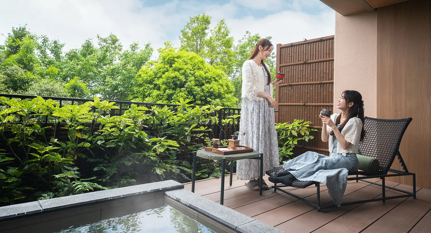 【温泉露天風呂付き】スーペリアツイン～潮風テラス～