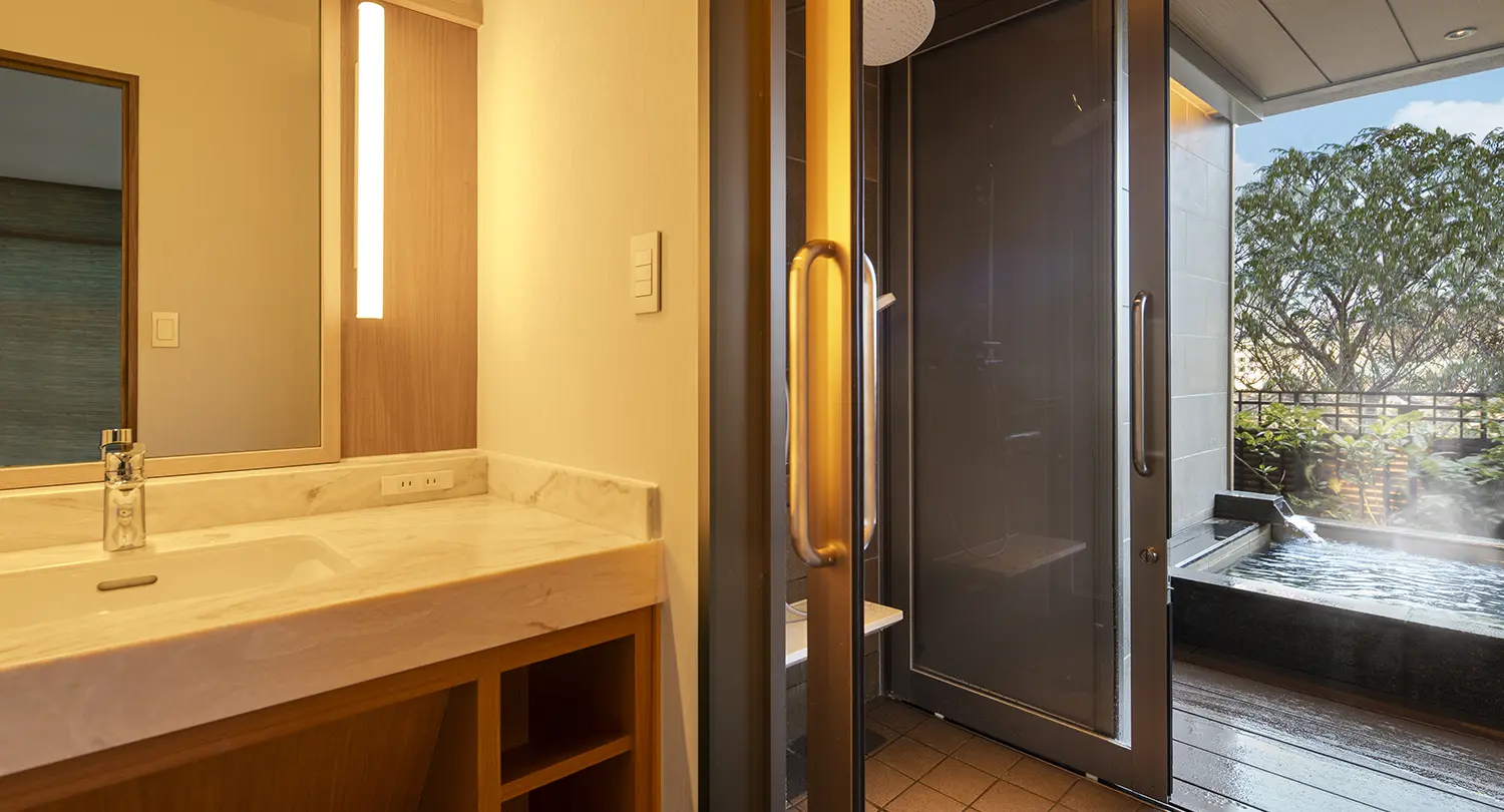 【温泉露天風呂付き】スーペリアツイン～潮風テラス～