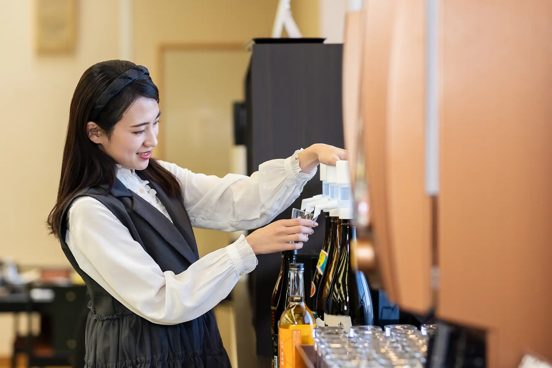 お食事時でもお飲み物はお好きなものをお好きなだけ