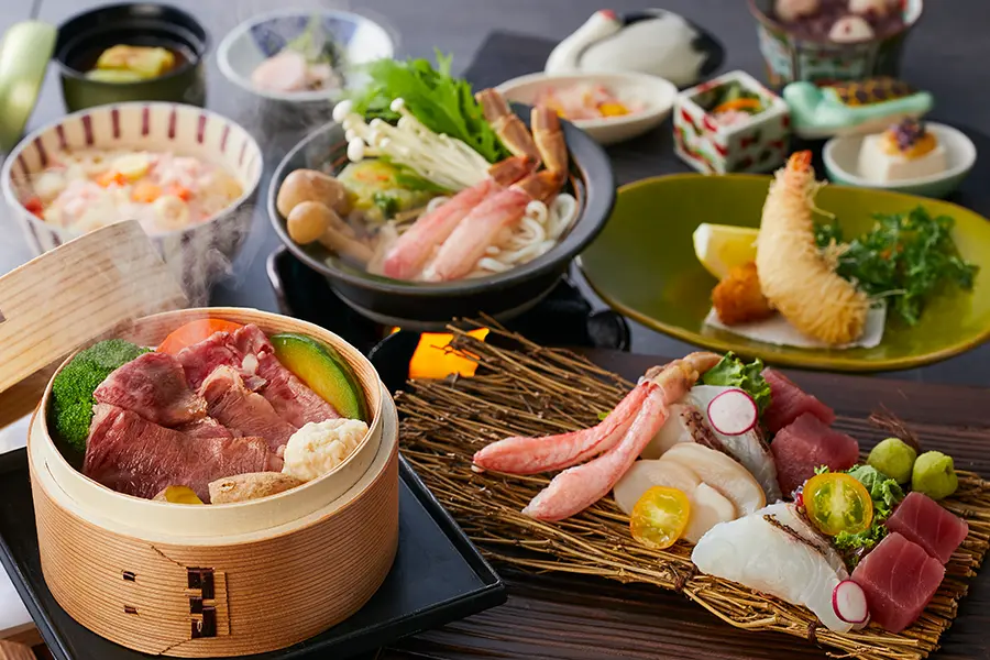 【土地の恵み会席】
