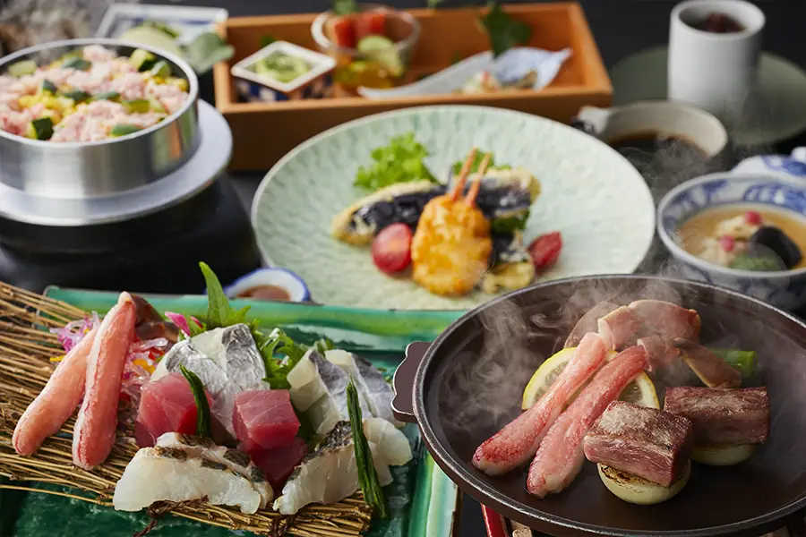 『土地の恵み会席』