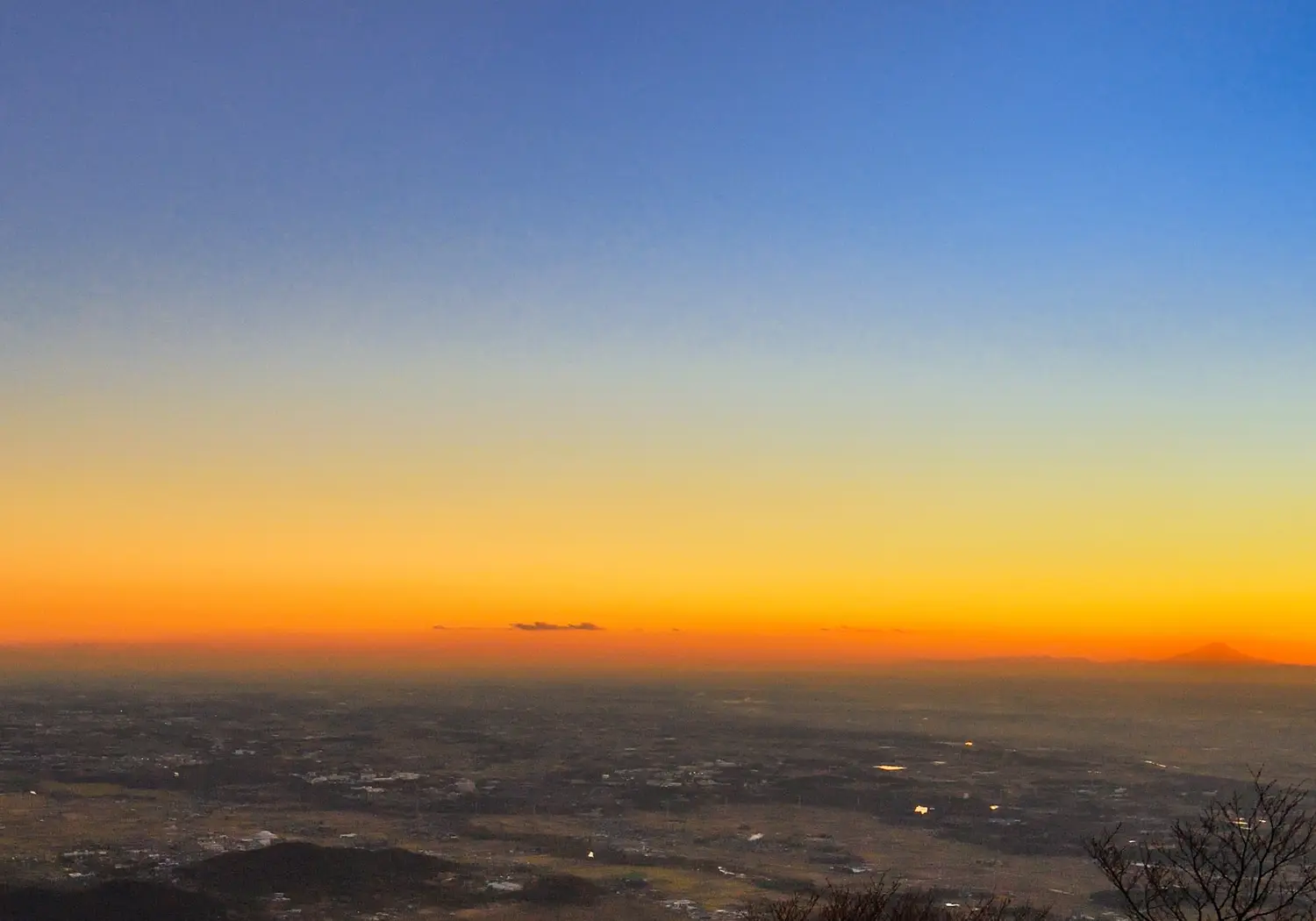 筑波山 夕日鑑賞ガイドツアー