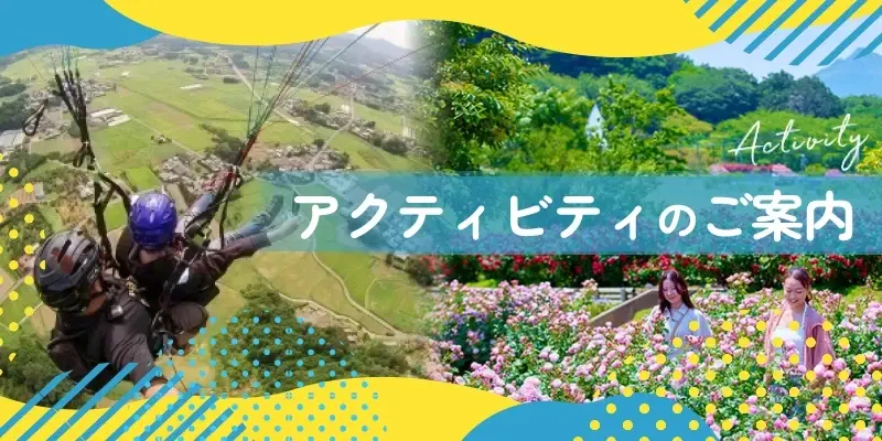 アクティビティのご案内