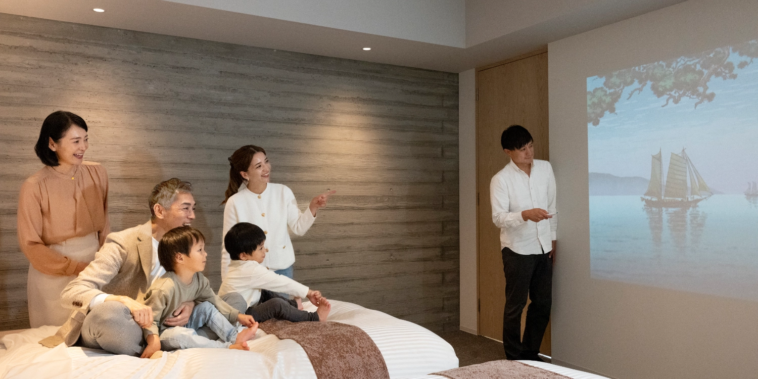 絆ファミリースイート パノラマビュー（バス付）