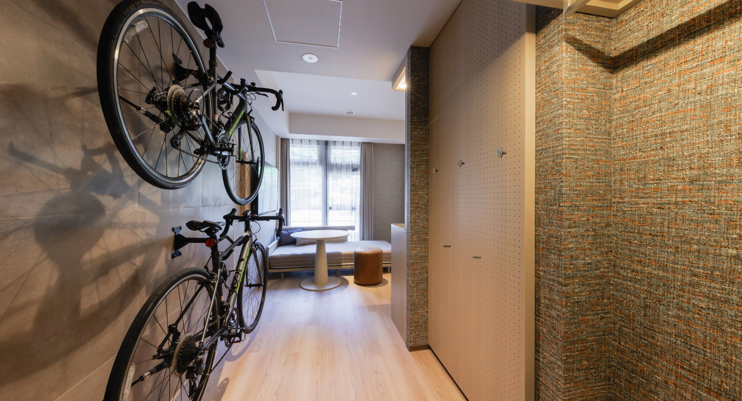 スーペリアツイン サイクリングルーム（シャワーブース付）